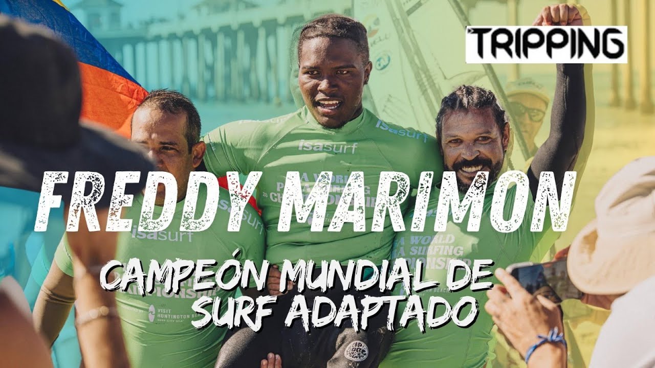 Freddy Marimon, surfer pro y ejemplo de vida