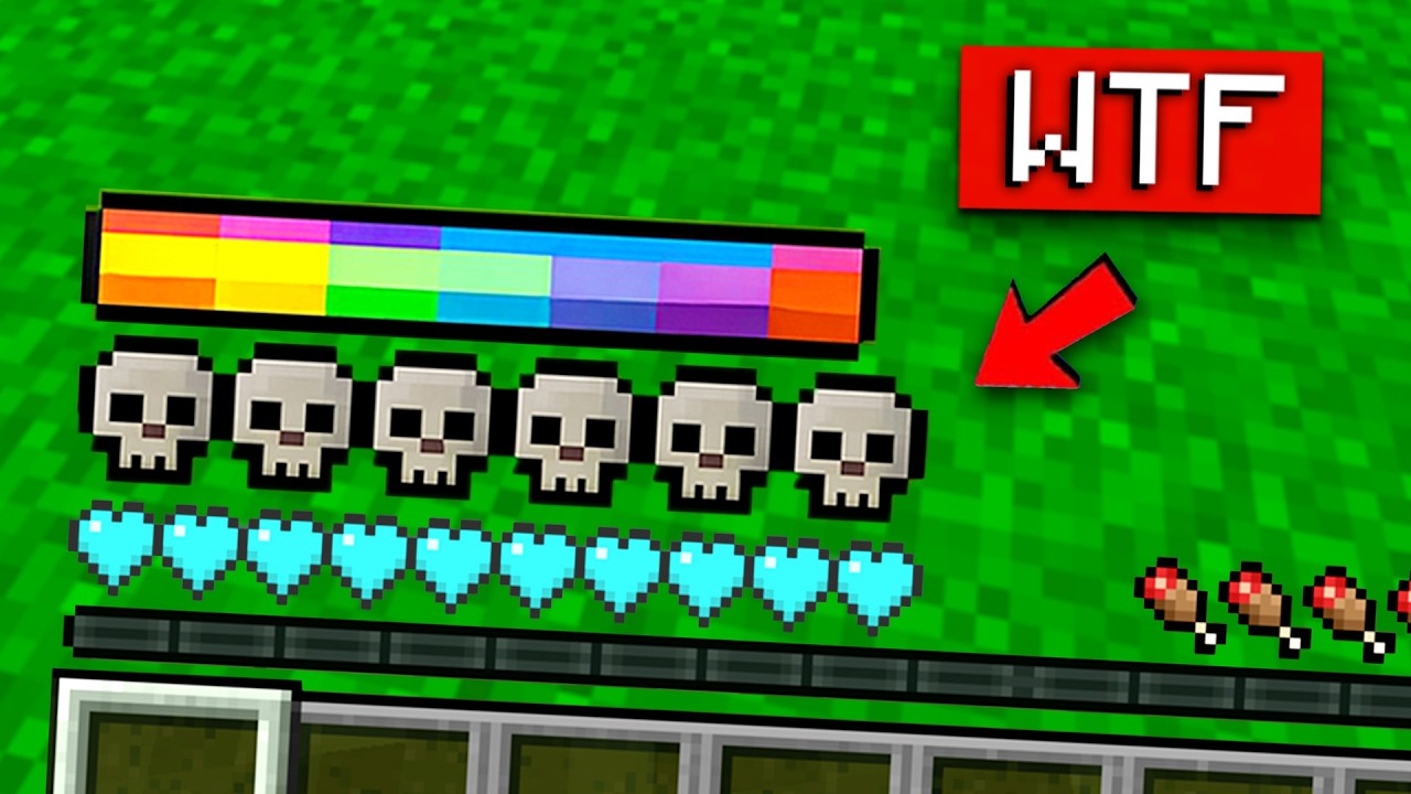 J'ai rajout&eacute; 1.321 barres &agrave; Minecraft (oui, c'est d&eacute;bile)