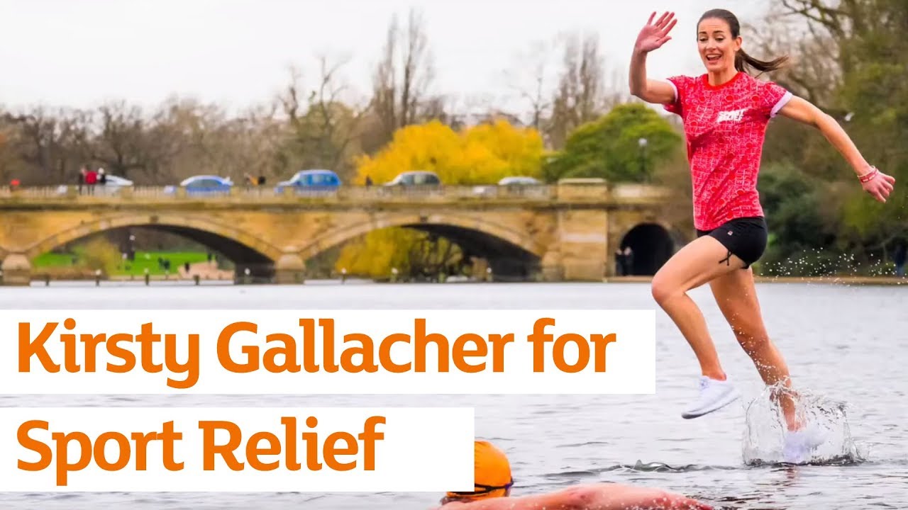 Kirsty Gallacher makes a splash for Sainsbury’s Sport Relief Games | Sainsbury's