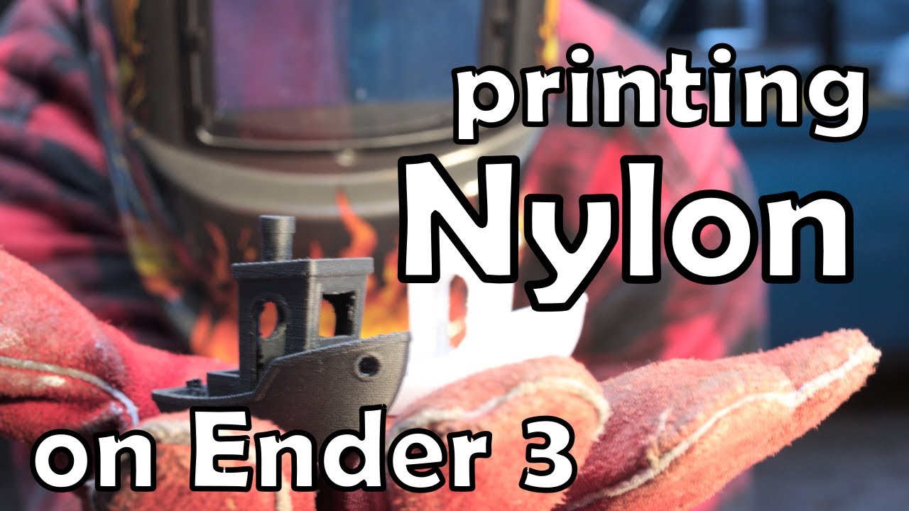 Printing (carbon fiber) Nylon on an Ender 3