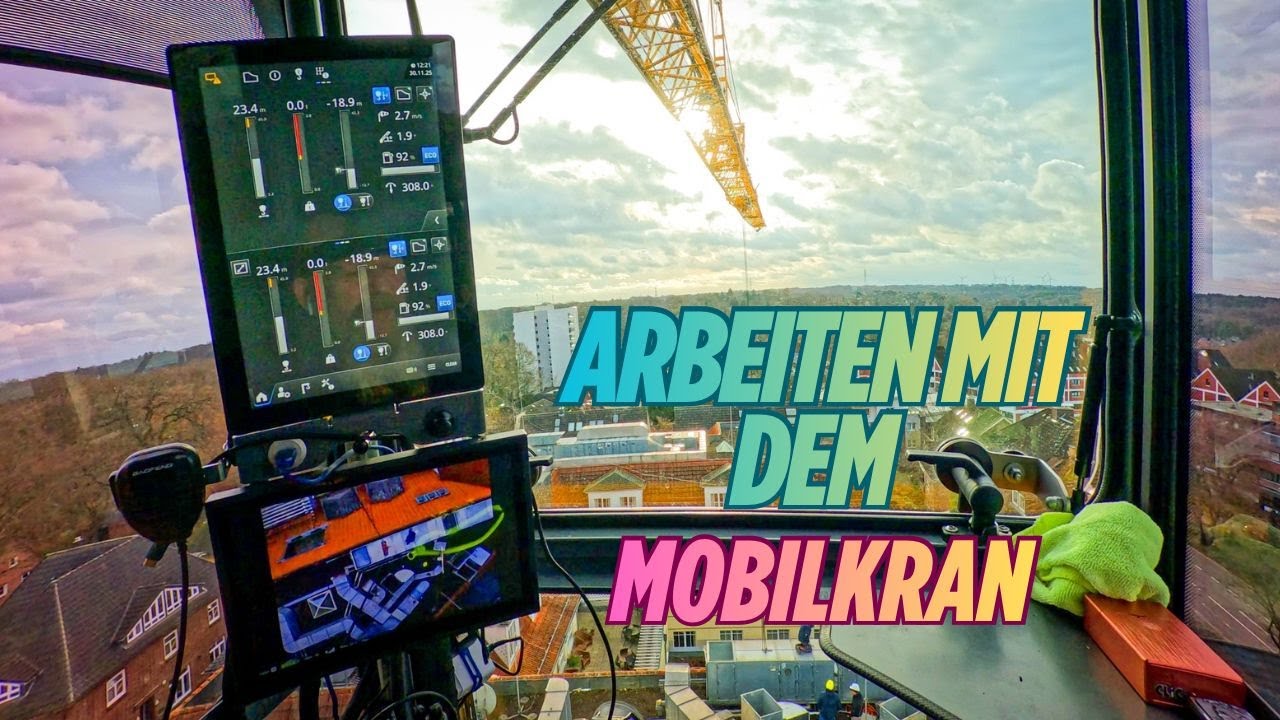 Sonntagseinsatz mit dem MK 88 – Arbeiten hoch über den Dächern!