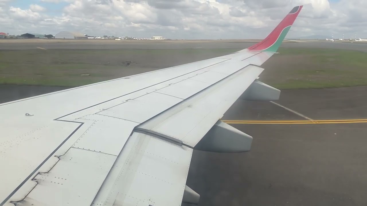 KQ Flight from Nairobi to Kigali 🇷🇼