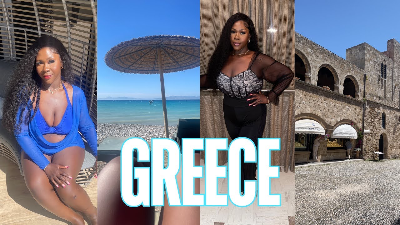 I WENT TO RHODES, GREECE AND WELL… | BLACK WOMAN IN GREECE | GREECE VLOG