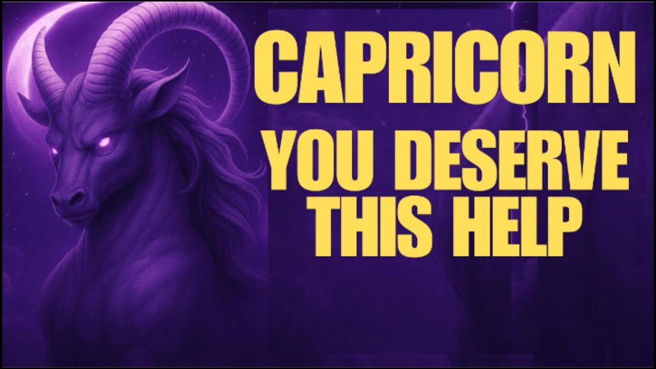 CAPRICORN ♑✨ YOU’VE ALWAYS HELPED OTHERS — NOW SOMEONE IS COMING TO HELP YOU BACK 🌌🙏