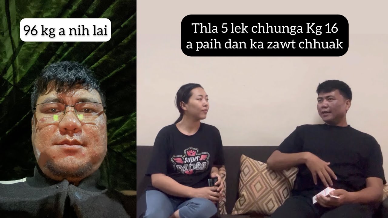 U Zoa weight loss dan thuruk || Marcus-a thla thum tlinna VLOG