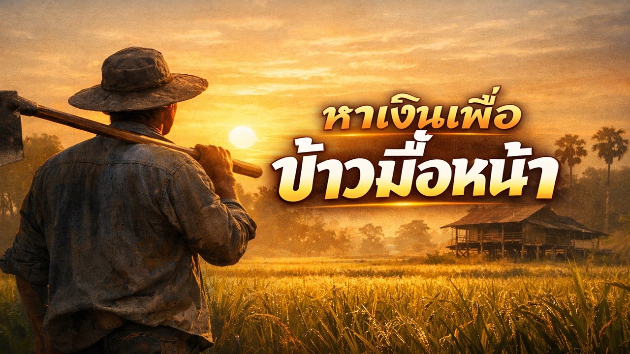 หาเงินเพื่อข้าวมื้อหน้า | หมอลำชีวิตจริง ของคนสู้ชีวิต 🌾