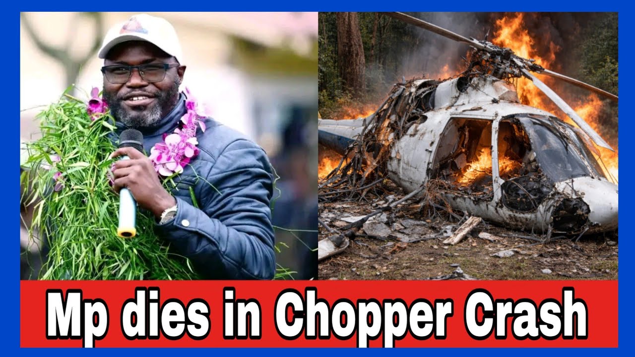 Breaking; Mp among 6 confirmed d£ad in Chopper Crash Mosop Nandi,Johana Ngeno Emurwa dikri Mp dies