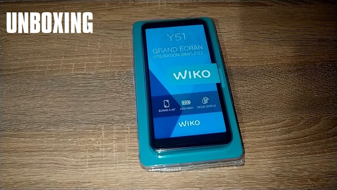 Unboxing Wiko Y51 8Go Android 10 | Smartphone budget petit prix