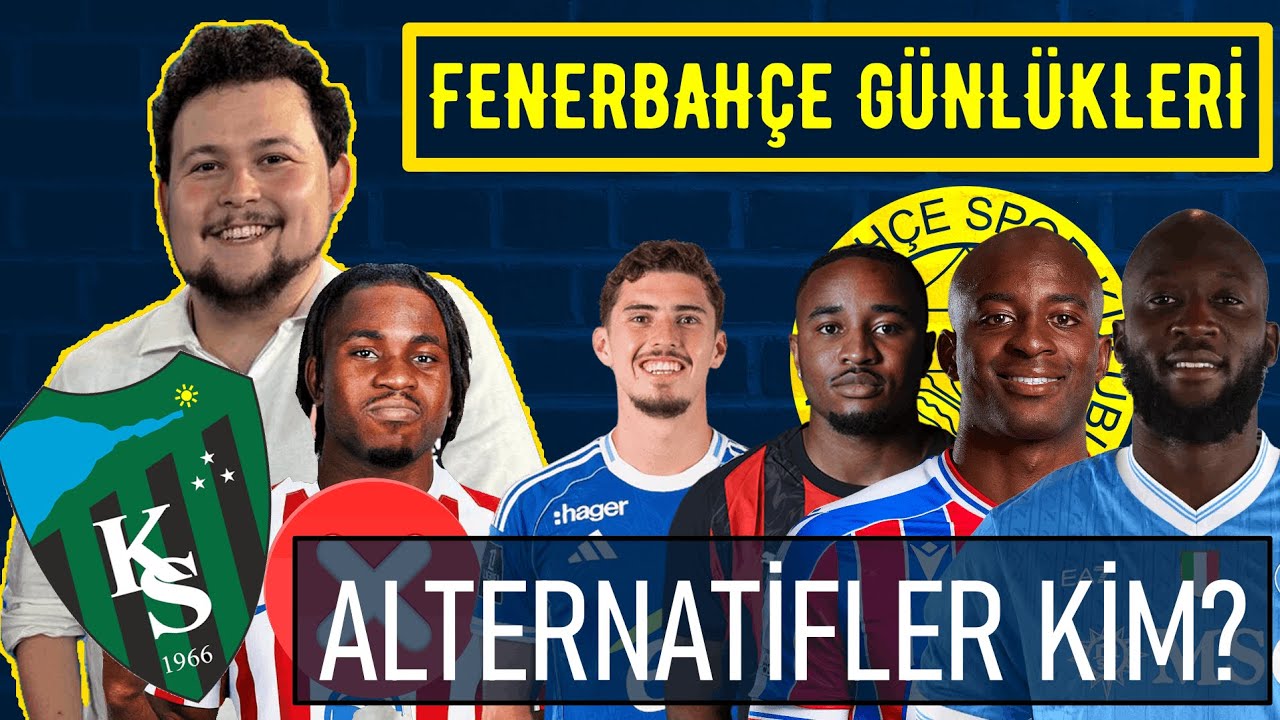 LOOKMAN❌ Alternatif Kim? MATETA, PANICHELLI, NKUNKU, LUKAKU.. KOCAELİ ANALİZ | Fenerbahçe Günlükleri