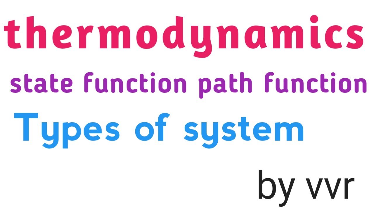 Thermodynamics-1|| introduction || types of system ||  state,functions | Jee mains, Neet | telugu
