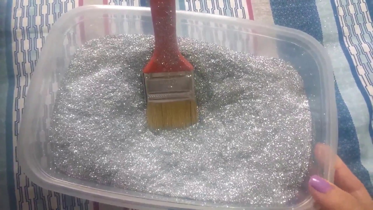 Como fazer parede com Glitter prata muito fácil de fazer imperdível