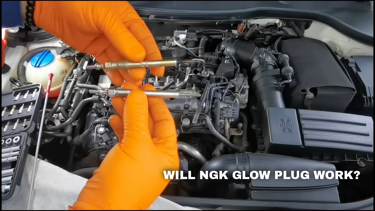 VW PASSAT GLOW PLUG AND RELAY REPLACEMENT ON CR ENGINE