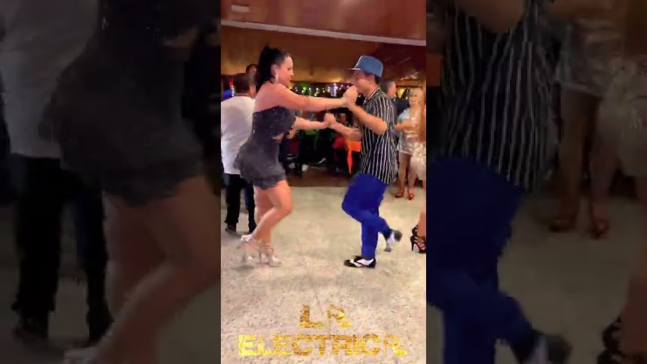 Disfrutando de la salsa con grandes bailadores