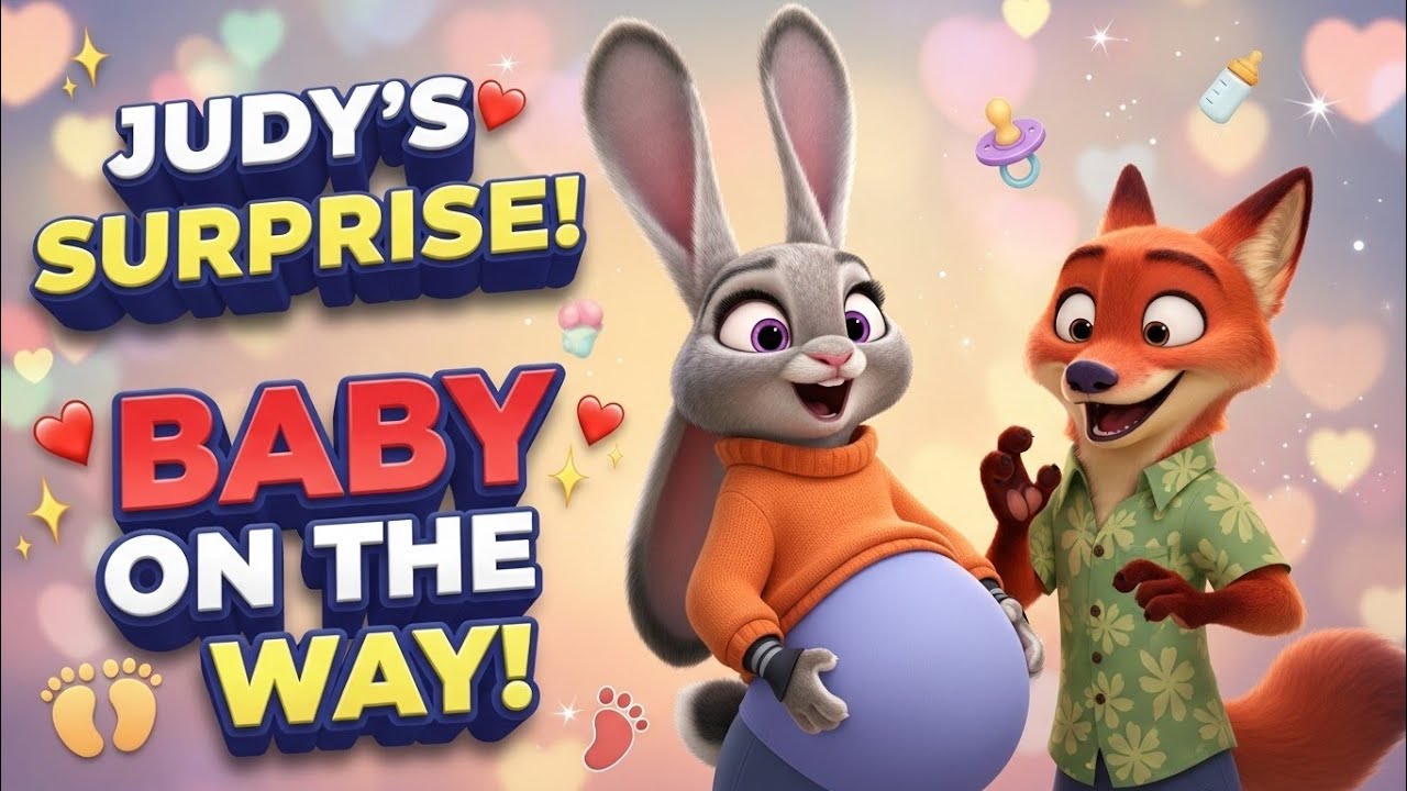 Judy&rsquo;s Surprise! 🐰❤️ Expecting a Baby &ndash; Animated Zootopia Story