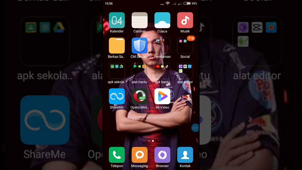 cara memasang intro background ml rrq