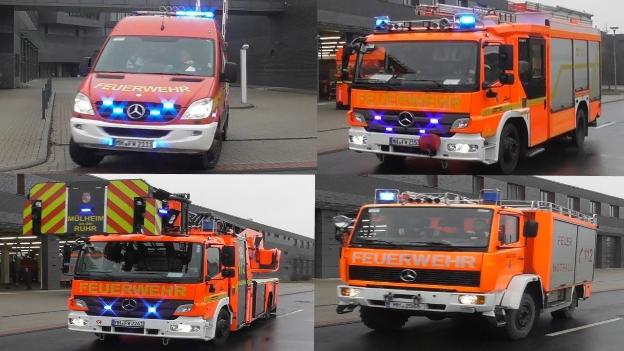 Alarmdurchsage│Gong │Reserve-TLF ► L&ouml;schzug - FW M&uuml;hlheim a. d. Ruhr - FuRW 1