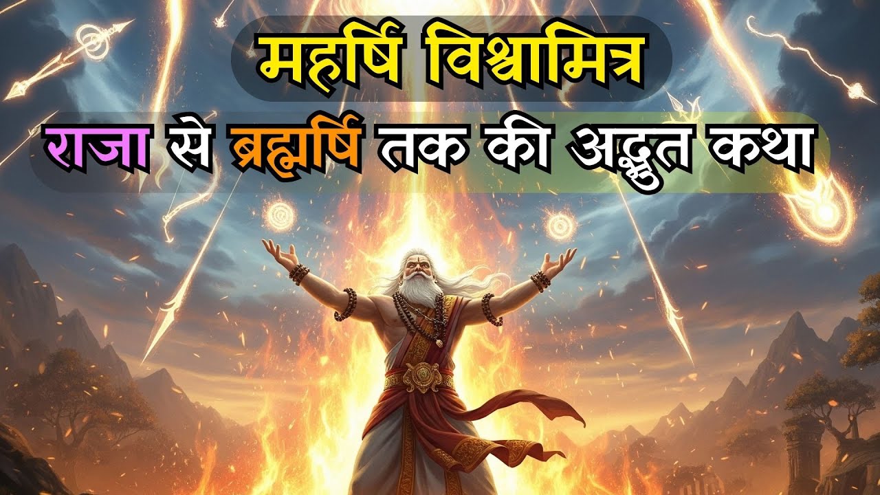 The Untold Story of Vishwamitra – From Mighty King to Brahmarshi | Vishwamitra Story #vishwamitra