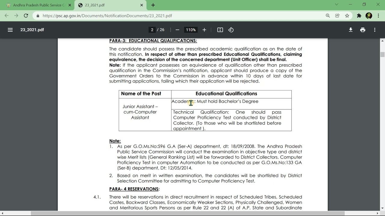 APPSC GROUP 4 NOTIFICATION DETAILS || JUNIOR ASSISTANT POSTS || #appsc @APSCAcademy