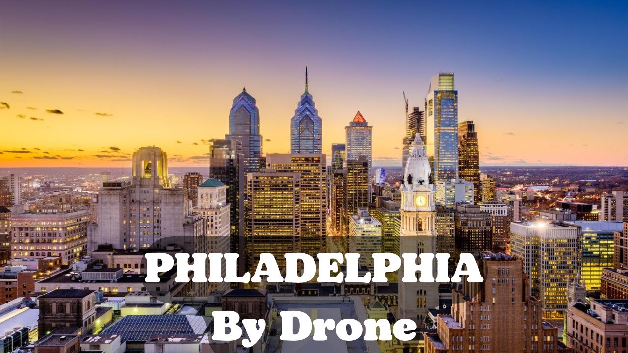 Philadelphia (Philly), Pennsylvania, USA [4K Aerial View by Drone]