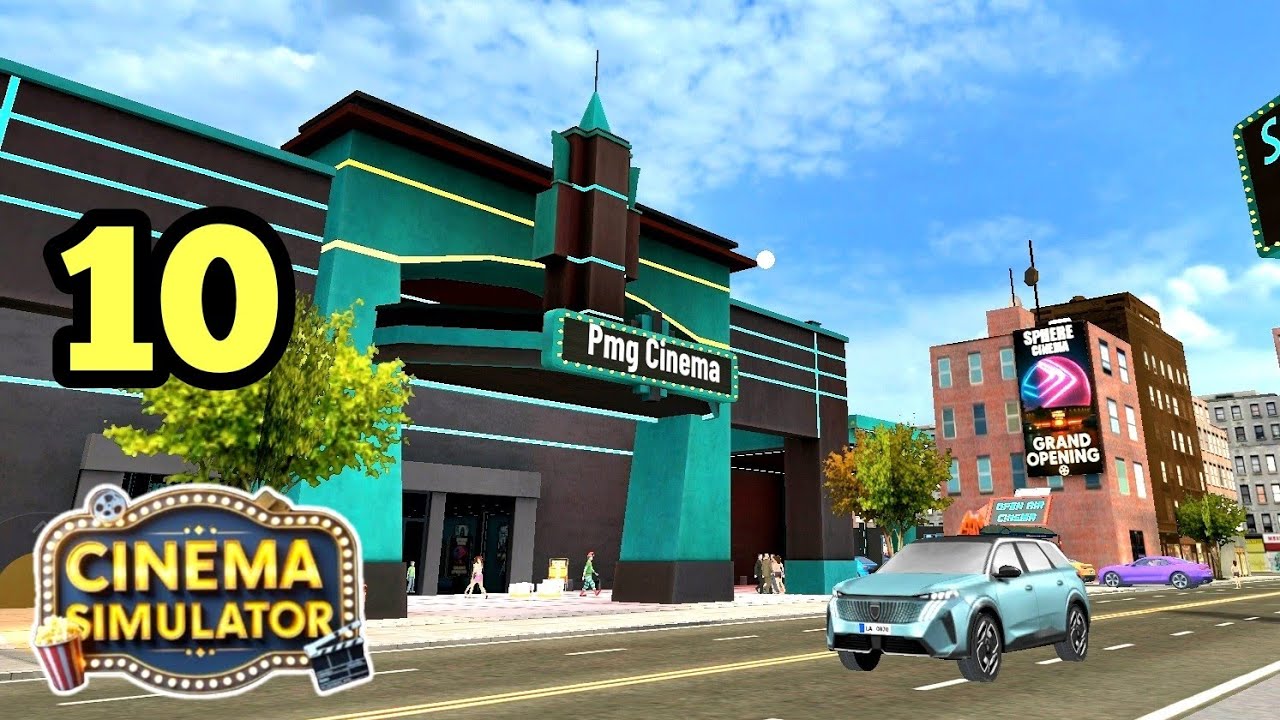 Cinema Movie Theatre Simulator 🎦, Own A Cinema Is Not Easy.😁 (iOS,Andriod)