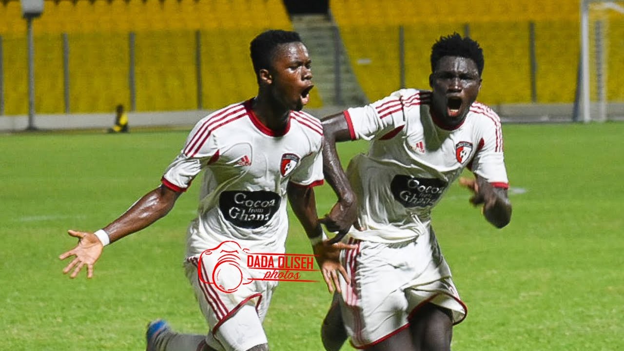 {VIDEO} WAFA SC 1 - 1 Hearts of Oak.  Watch Sampson Agyapong equalizer for  WAFA in the 59th minute