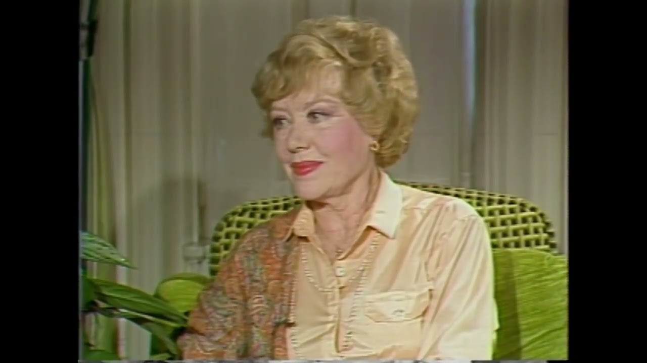 Dot Moore Interviews Glynis Johns in Hollywood