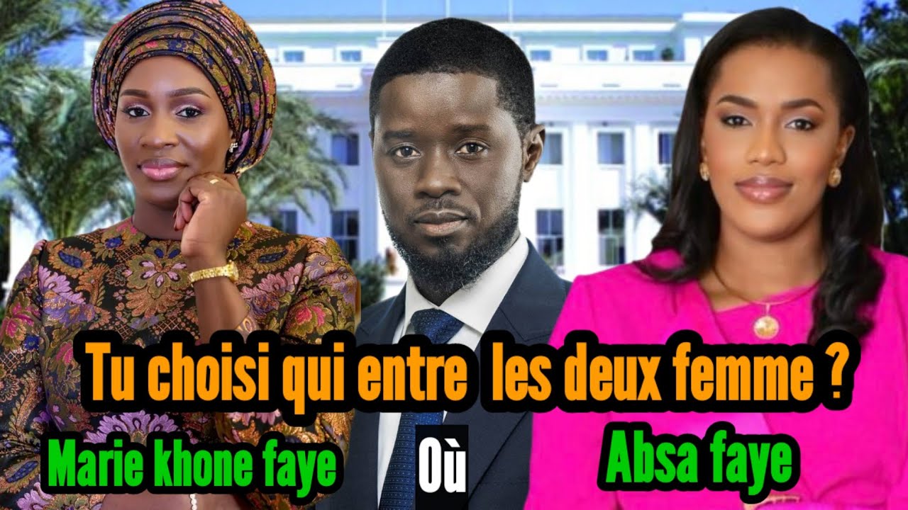 Comparaison entre les deux premières dames du sénégal marie khone faye et absa faye
