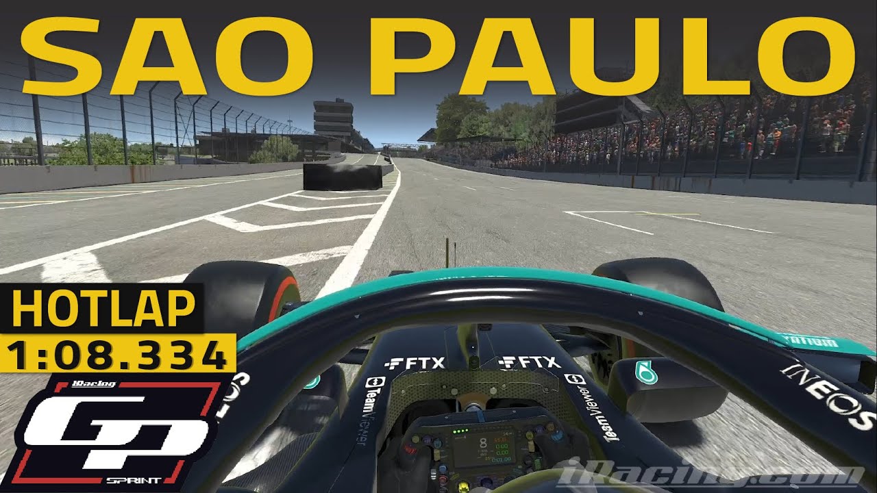 The Mercedes W12 at Brazil | Onboard Hotlap | iRacing