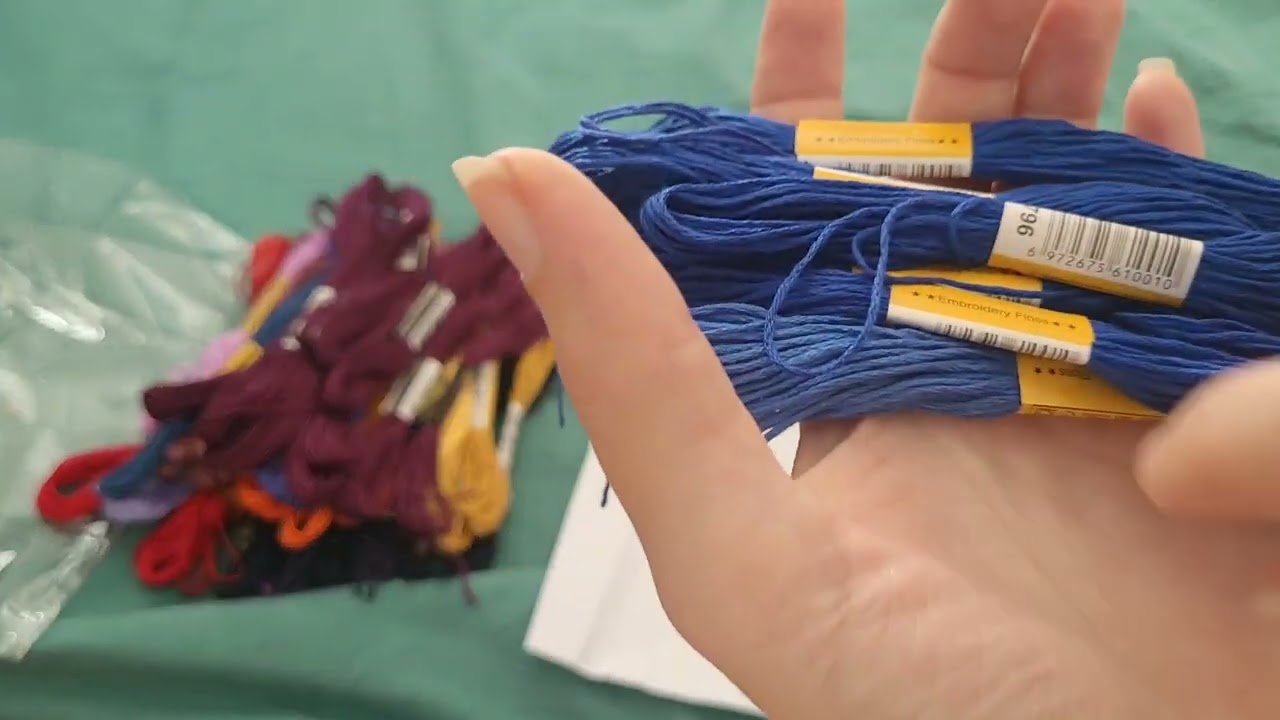 Unboxing Point de Croix ( Meian Cross-Stitch Store)