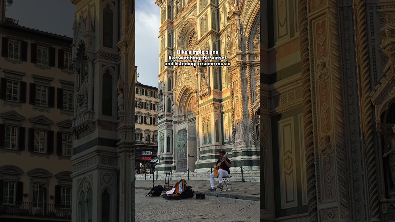 🌇🧡What's yours? ✨#FlorenceVibes #ItalyTrip #SlowTravel #ItalianLifestyle #WanderlustItaly