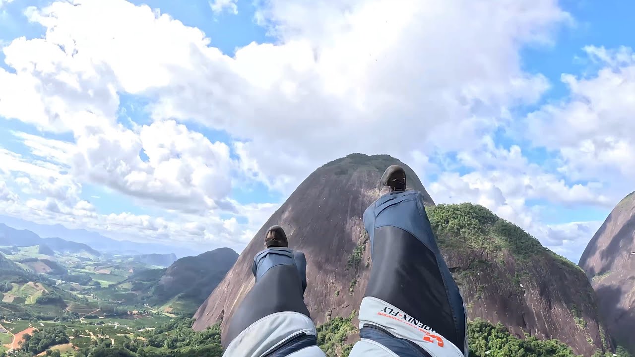 Brazil Tracksuit Base Jump | Finger of God | Fio | GoPro11 | 4K