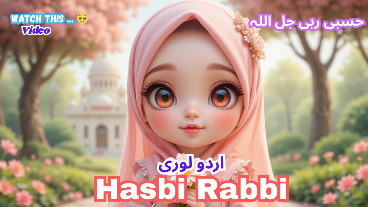 Hasbi Rabbi Jallallah  Baby Islamic Lullaby  Peaceful Zikr Lori for Sleep