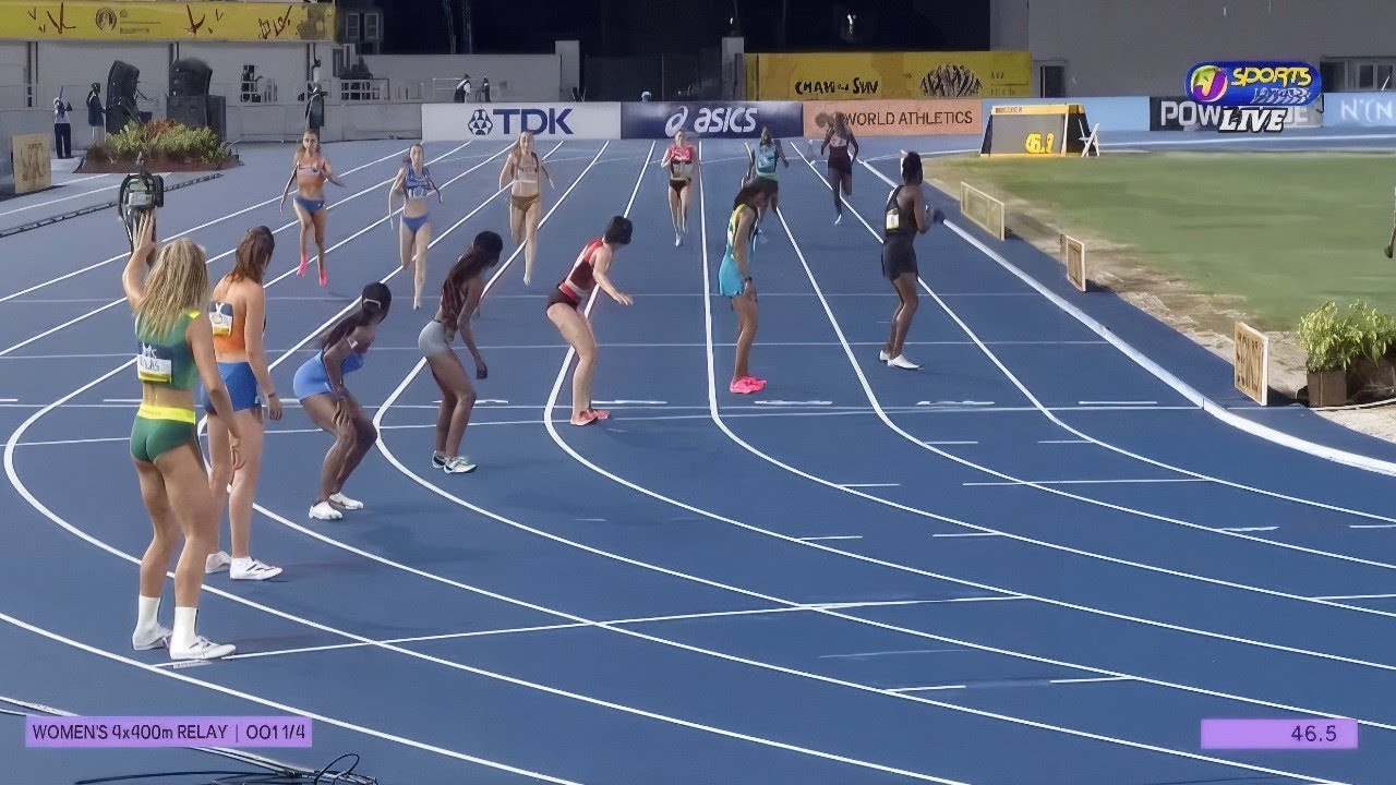 The Fastest Women's 4x400m Italy Crushed Netherlands And Canada
