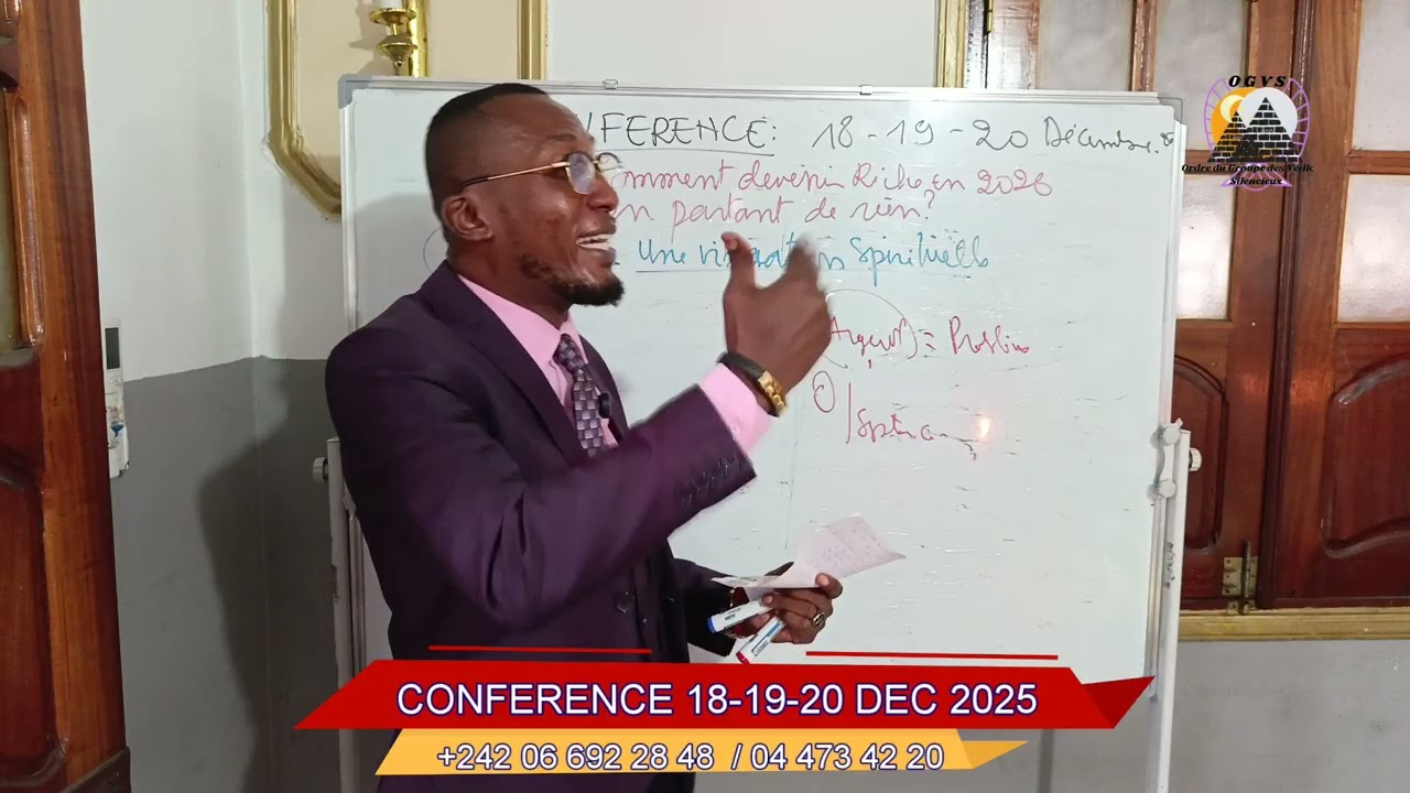 Conférence du 18 19 20 décembre 2025
