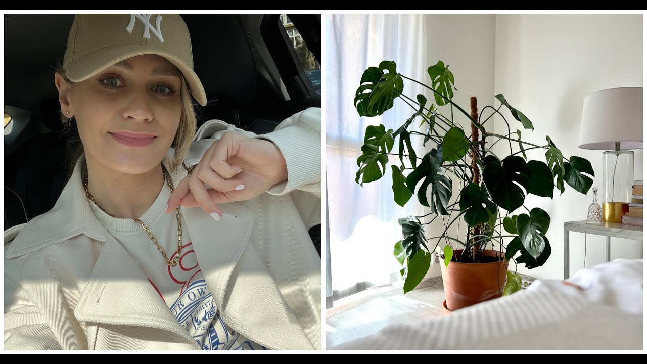 daily vlog I powiem Wam ;p, ratowanie monstery, wiosenne stylówki