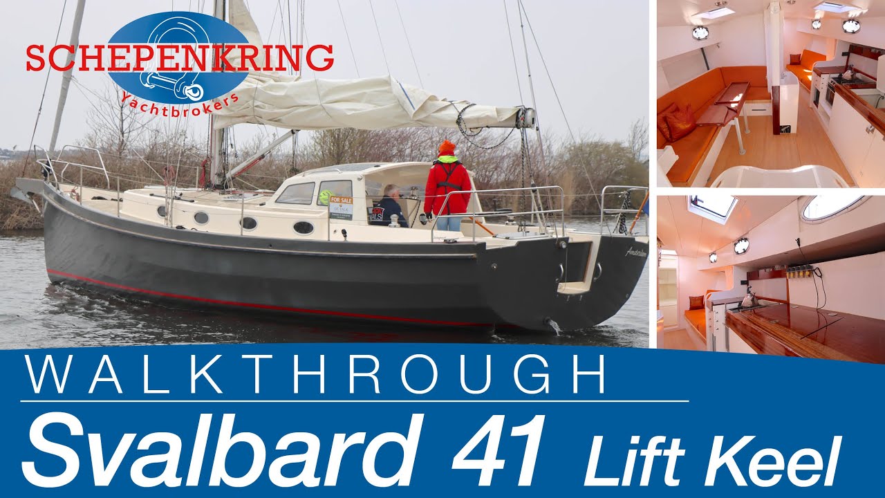 Svalbard 41 Lift Keel for sale | Yacht Walkthrough | @ Schepenkring Lelystad | 4K