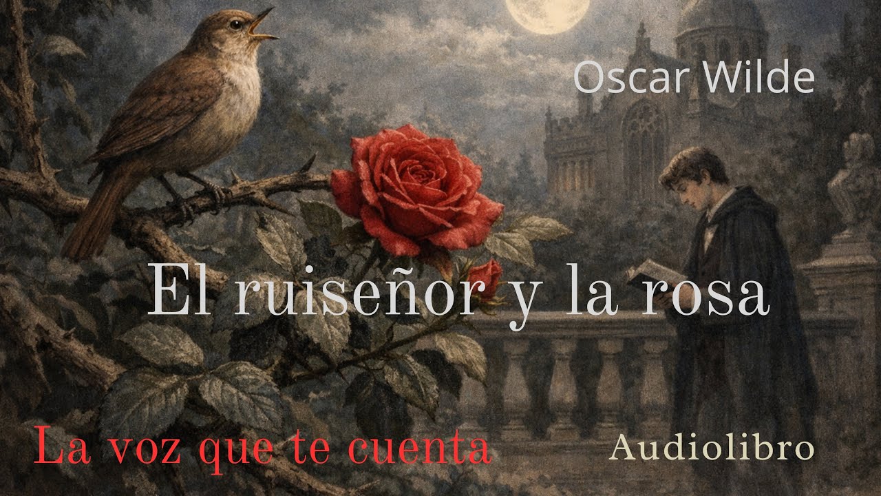 El ruiseñor y la rosa — Oscar Wilde| Audiolibro completo en español | Voz humana real