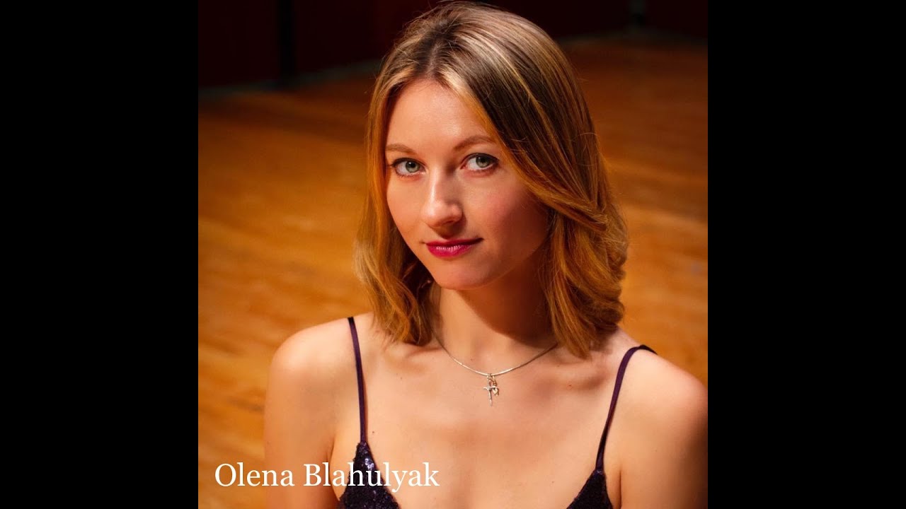 Olena Blahulyak plays Lysenko's Dumka-Shumka