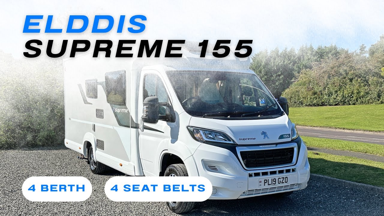 2019 Elddis Supreme 155 Tour &ndash; Luxury 4-Berth Motorhome Walkaround