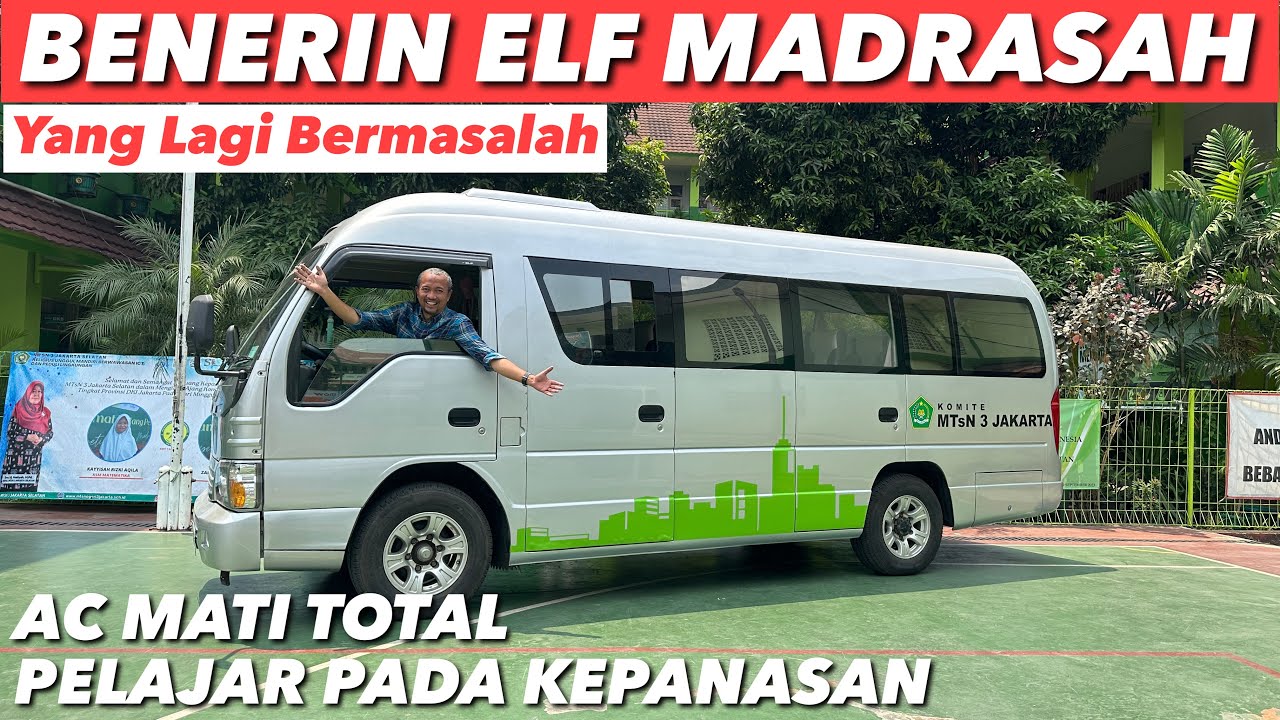 BANTU MADRASAH BENERIN MOBIL OPERASIONAL MEREKA