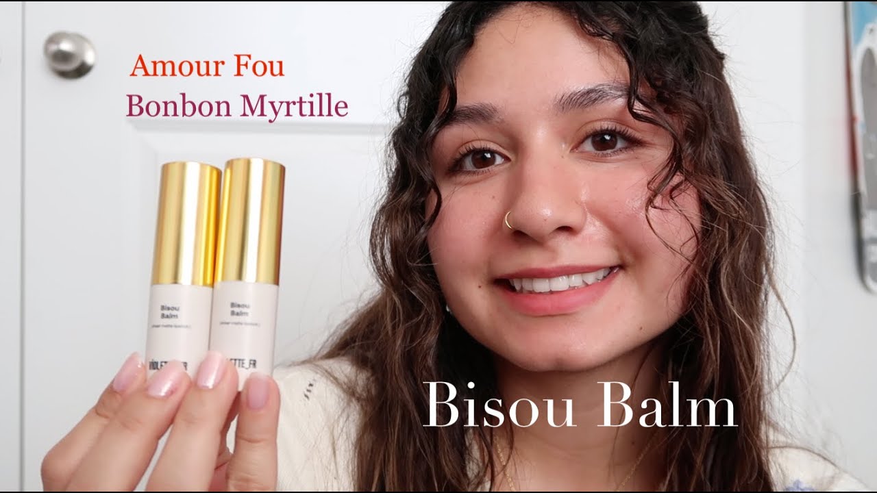 Bisou Balm Review : Amour Fou, Bonbon Myrtille - Violette FR