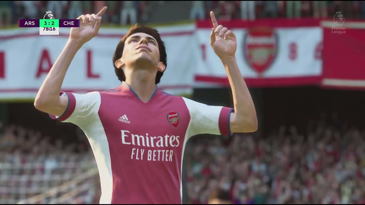  FIFA 22 (PS5)  Ретроспектива (геймплей Симуляция) Арсенал-Челси Лучшее Дерби которое ты видел!2 тур