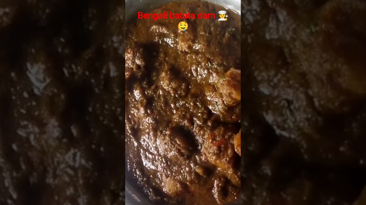 Spicy bengali batata dam😍🧑‍🍳🤤