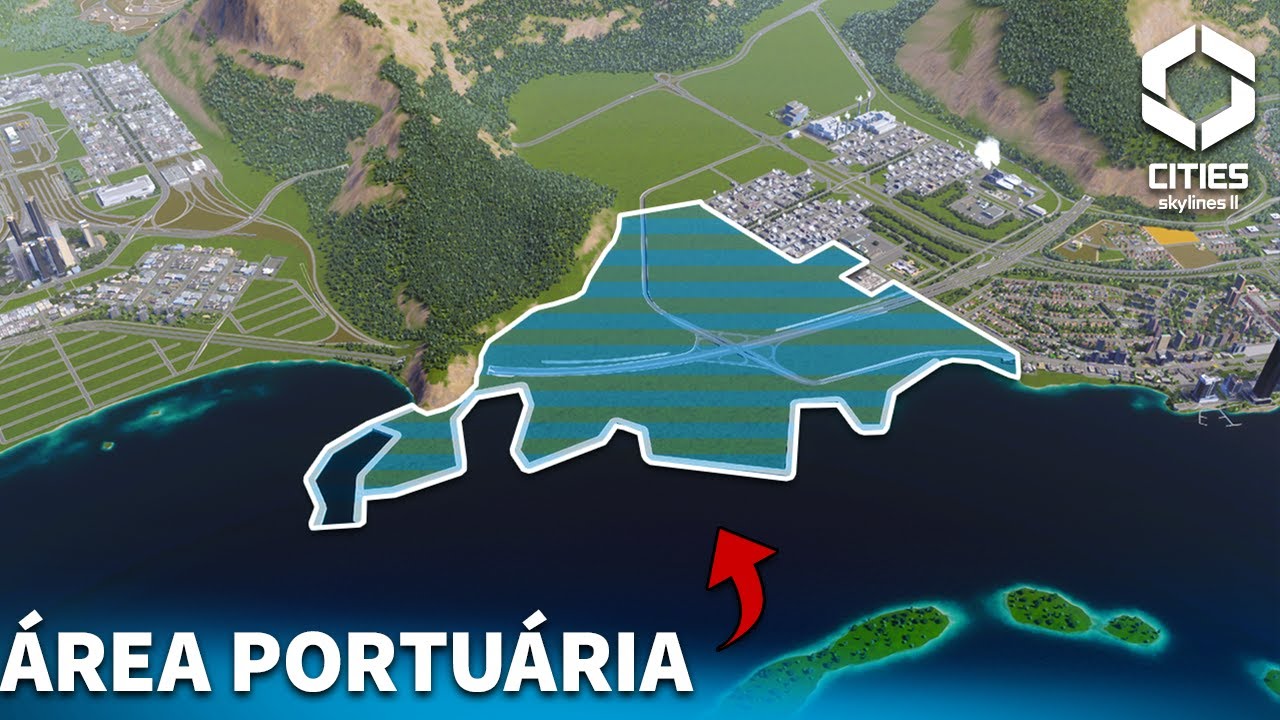 #68 | ACESSOS PORTUÁRIOS COM A NOVA DLC [Cities: Skylines 2]