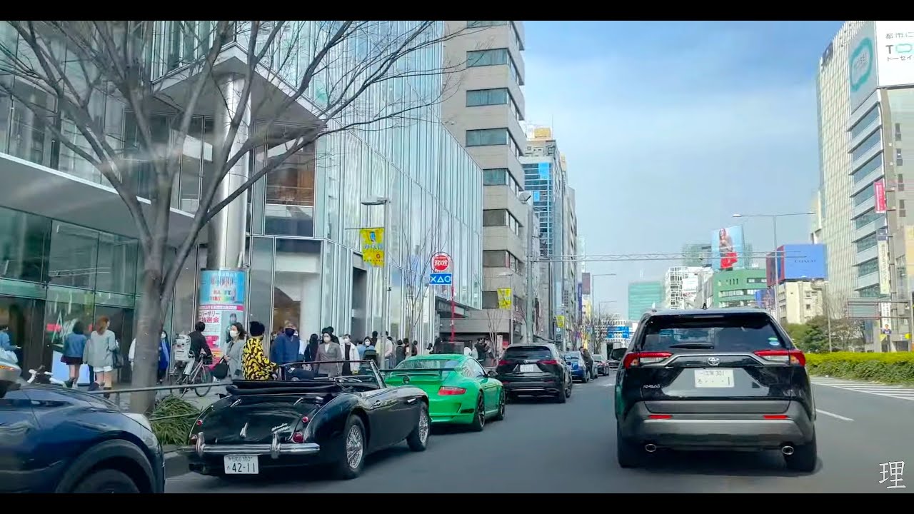 東京PATROL【去年の今日！】2022長篇  目黒〜大井町〜羽田空港〜お台場〜麻布十番・六本木〜永田町・赤坂〜青山・原宿界隈〜下北沢〜中目黒 ノーカット 2022.03.13 TOKYO Drive