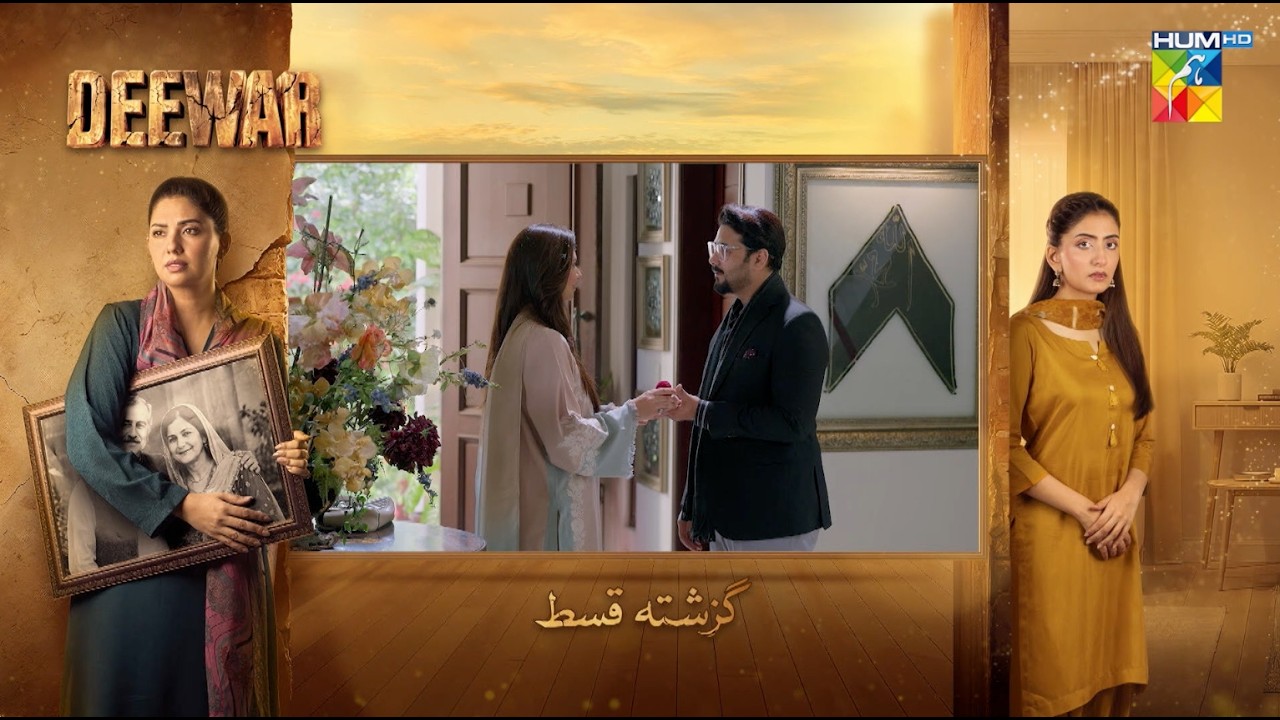 Deewar - Episode 37 Recap - [ Sunita Marshall & Ali Abbas ] HUM TV