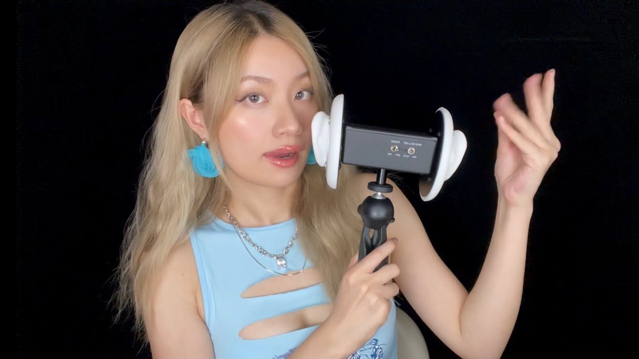 ASMR Fast 3Dio Tingles (Mouth Sounds, Ear Triggers)