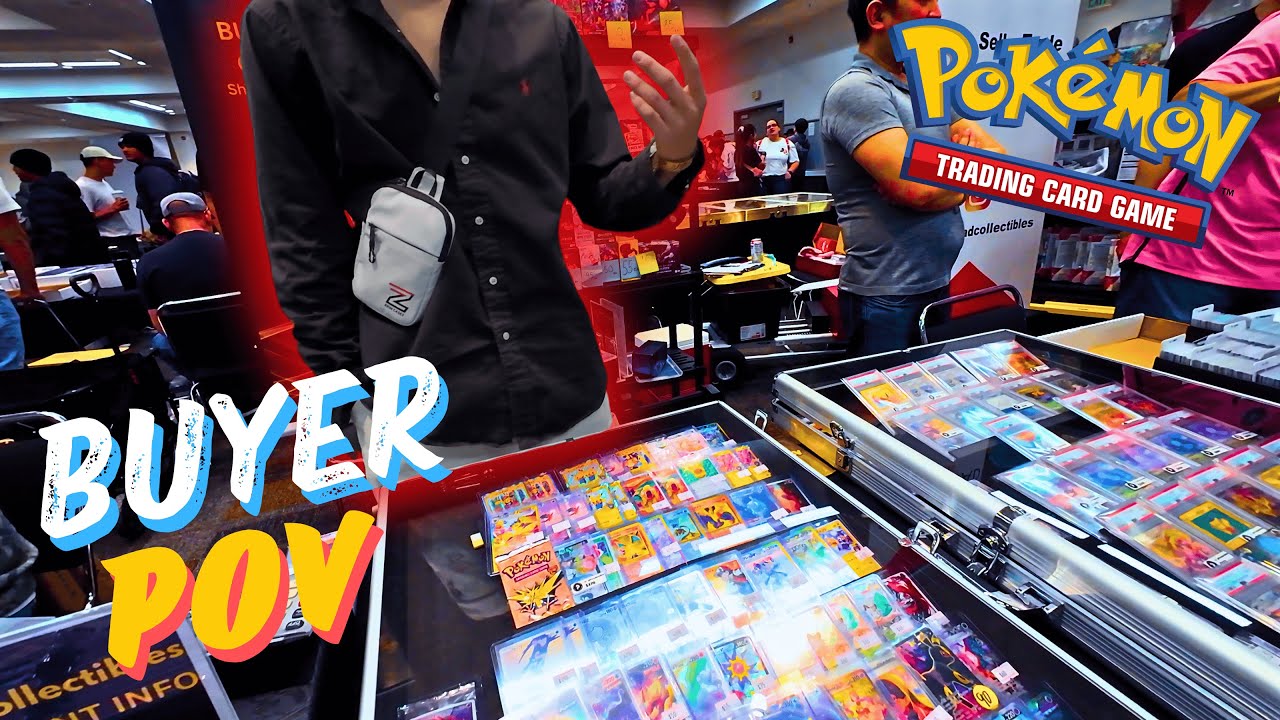 THESE VENDORS WON’T BUDGE | Pokemon Buyer POV | SF Card Show