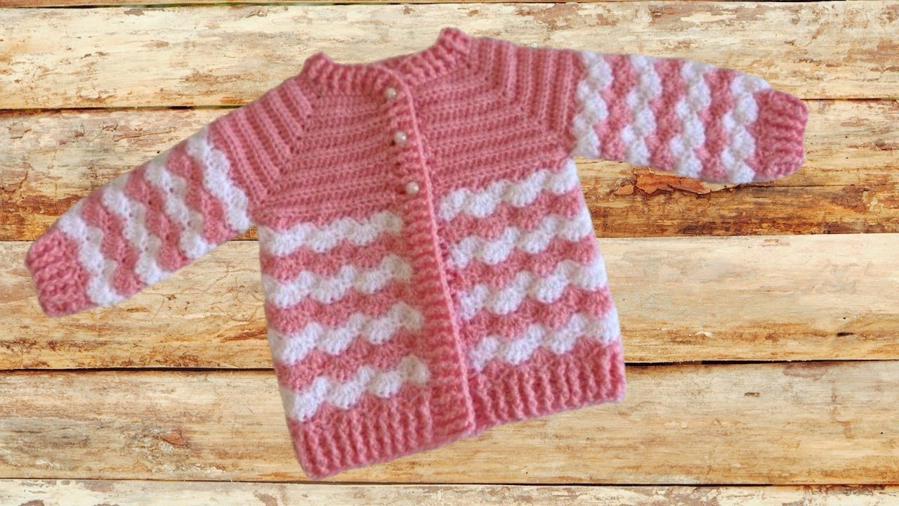 Casaquinho Crochê Conchinha