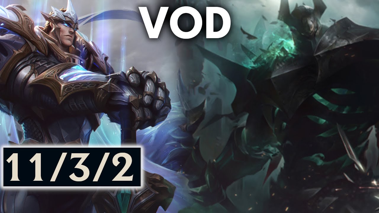 Гарен против Мордекайзера - высокий уровень ELO SoloQ патч 14.16 - Erislash VODs